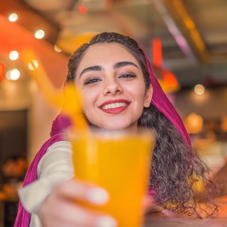 Jordan Lee, Client Relations Director, discussing corporate gifting strategy with business clients